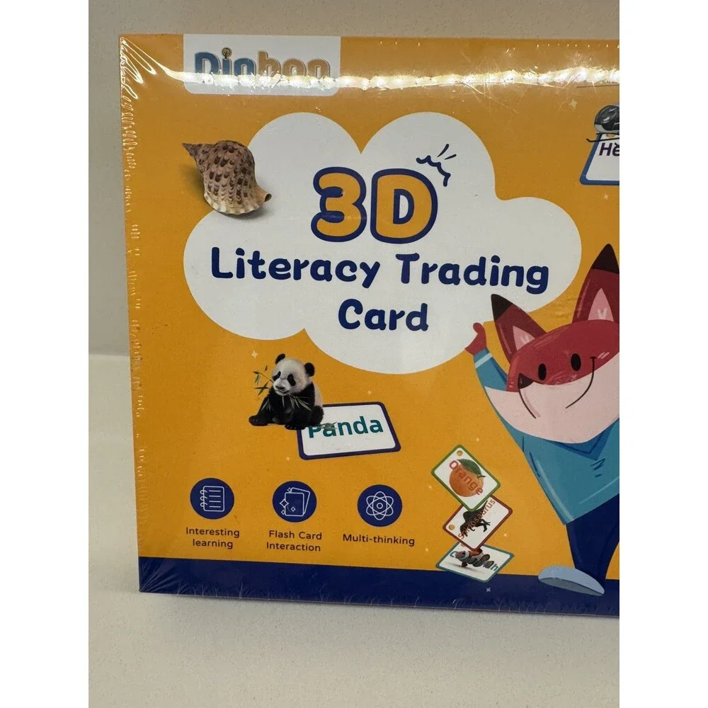 3D Visual Change Cognitive Card My First Flash Cards for Toddlers fun learning